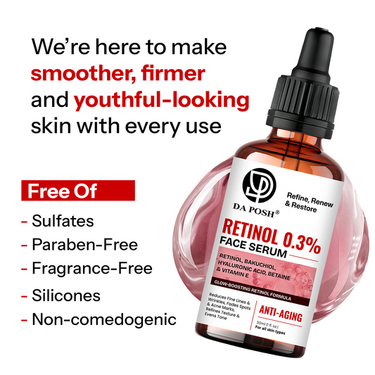 Daposh Retinol 0.3% Serum – Advanced Anti-Aging & Skin Renewal