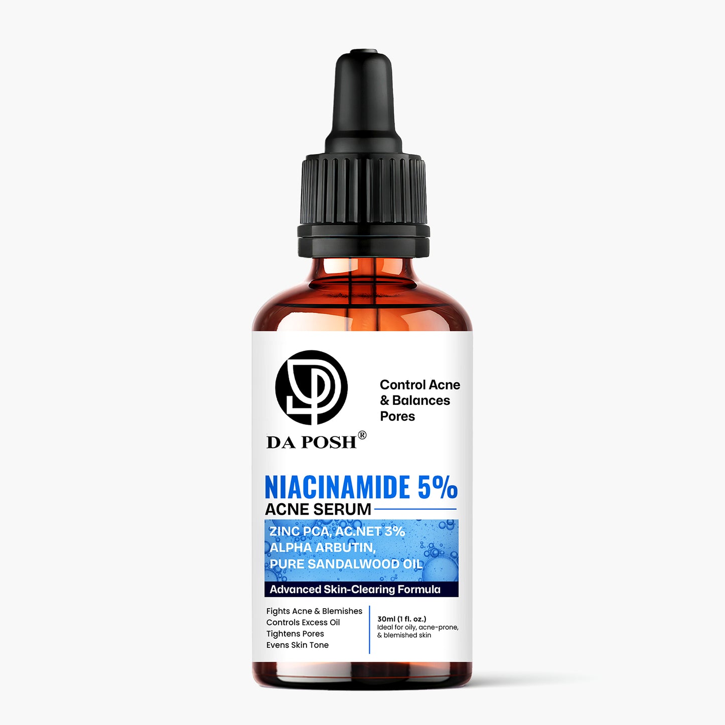 Daposh Niacinamide 5% Acne Serum – Clearer Skin, Balanced Pores