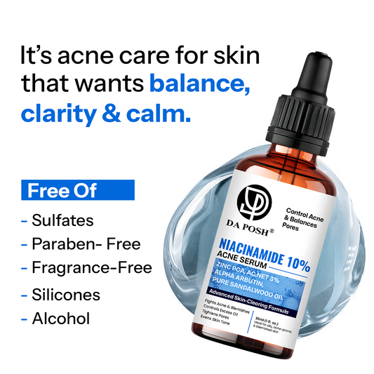 Daposh Niacinamide 10% Acne Serum – Clearer Skin, Balanced Pores